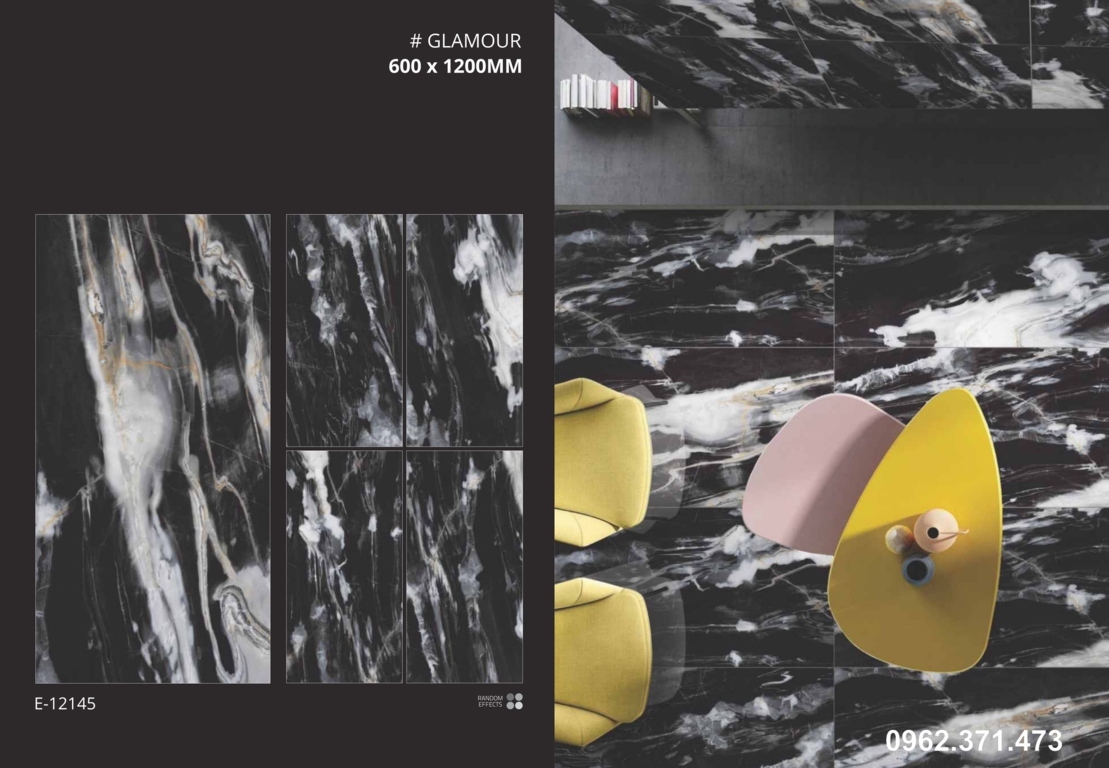 gạch vân đá 60x120 ốp mặt tiền sang trọng